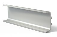 Tirador perfil gola 3000U Aluminio plata